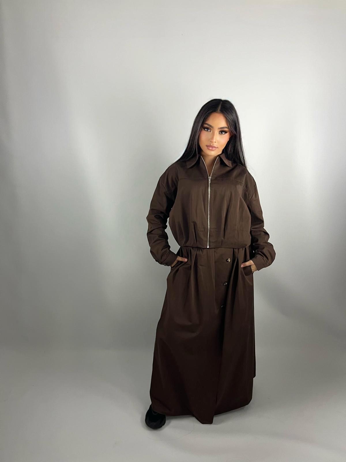 Ensemble Savana marron