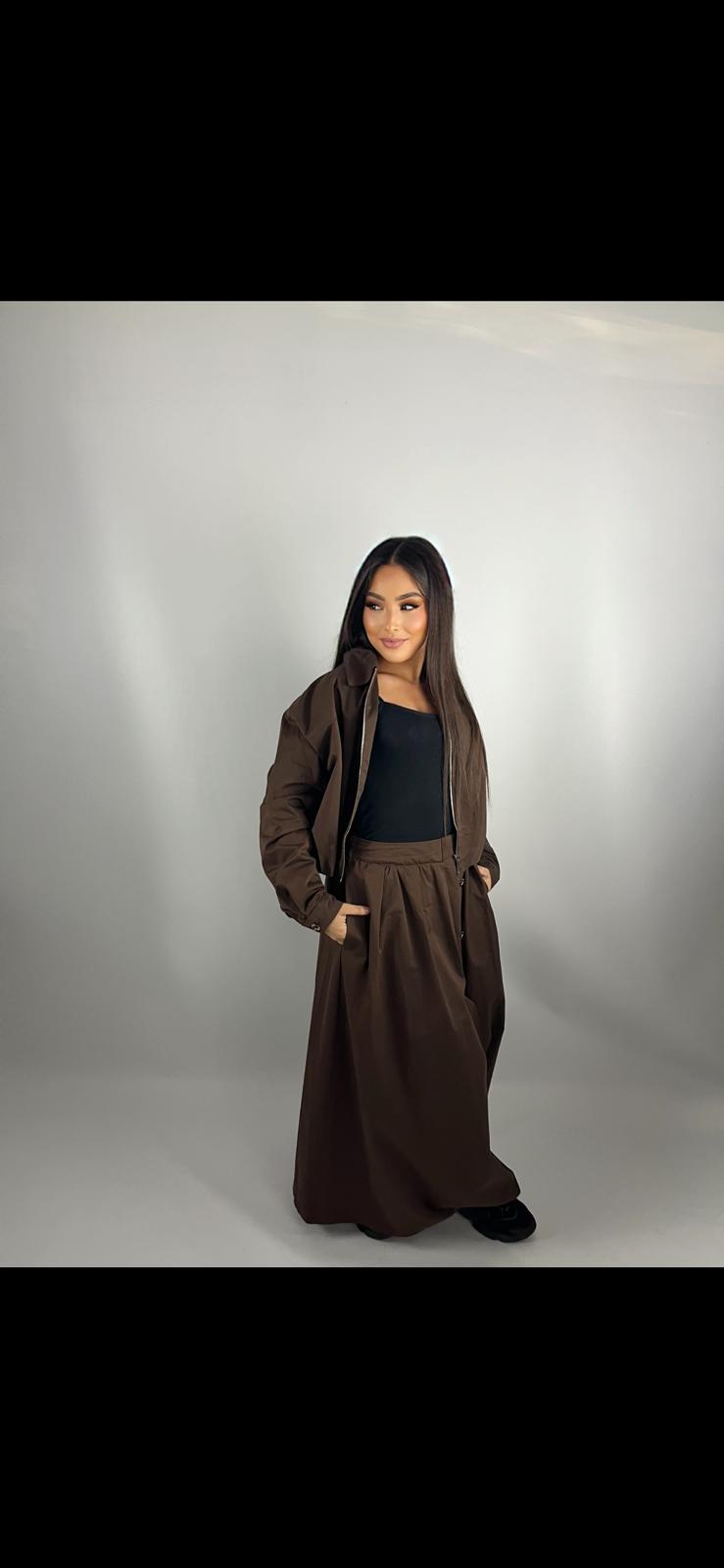 Ensemble Savana marron