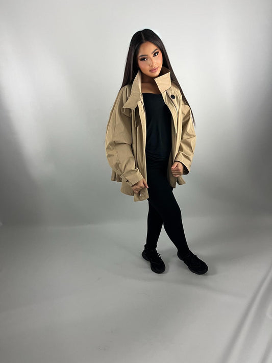 Trench oversize Beige