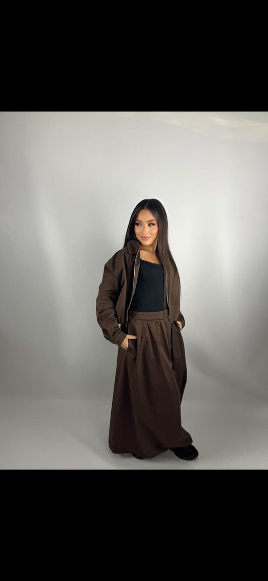 Ensemble Savana marron